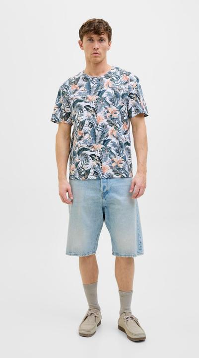 Actual product image Jack & Jones Jjebryan Aop Tee S/S O-Neck Sn (L)