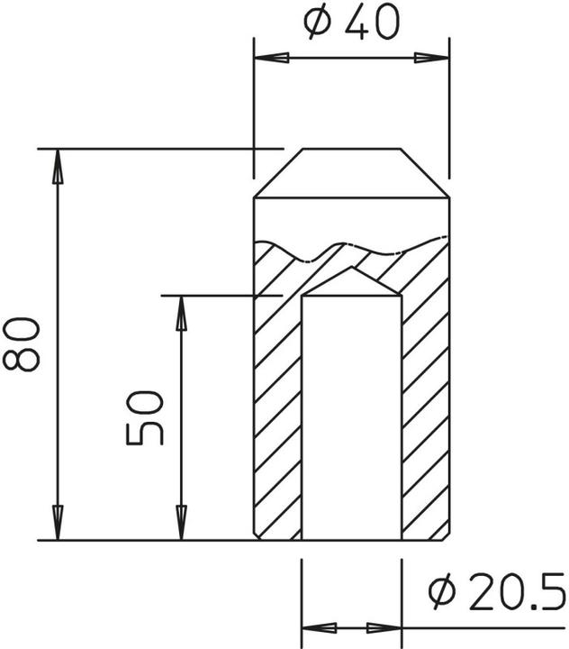 Immagine prodotto OBO Bettermann BETTERMA LE HEAD Testa di impatto per dispersore LightEarth 25mm, pc LE HEAD