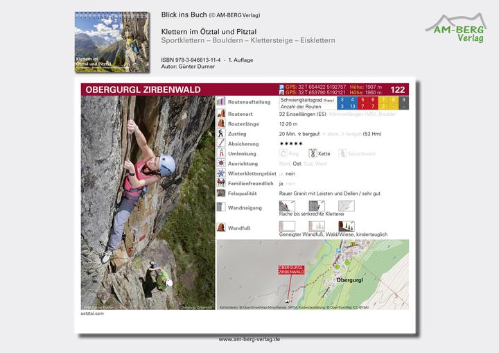 Actual product image Klettern im Ötztal und Pitztal (German, Günter Durner, 2021)