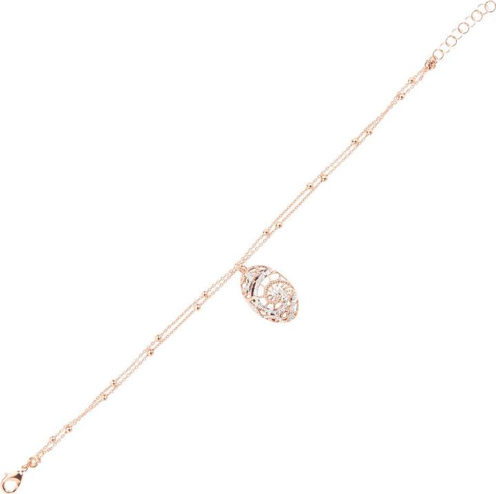 Immagine prodotto Ottaviani Bracciale in bronzo con glitter argento