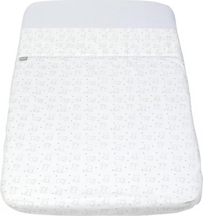 Actual product image Chicco Set of 2 fitted sheets Up&Down for Next2Me (50 x 83 cm)