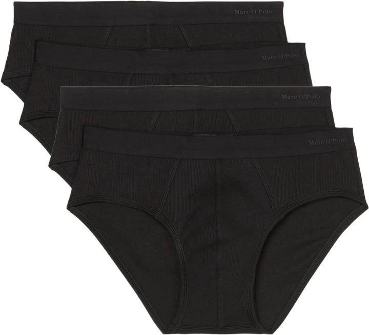 Produktbild Marc O'Polo 4er Pack Iconic Rib Organic Cotton Slip / Unterhose (M, 4er Pack)