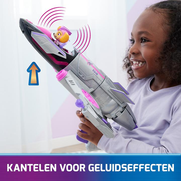 Actual product image Paw Patrol Movie II Skyes Deluxe Jet Flyer