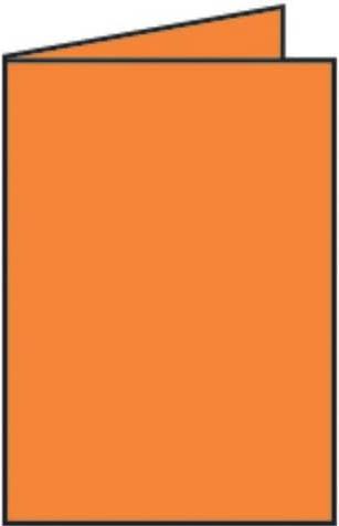Produktbild Rössler Briefkarte Paperado B6 HD orange (1 Stk.)