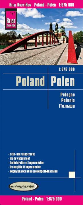 Image du produit Carte de la Pologne (1:675.000) 675000
