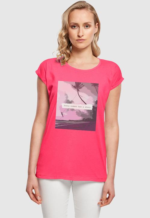 Actual product image Merchcode Ladies Summer - Every summer has a story T-Shirt - 117929 (S)