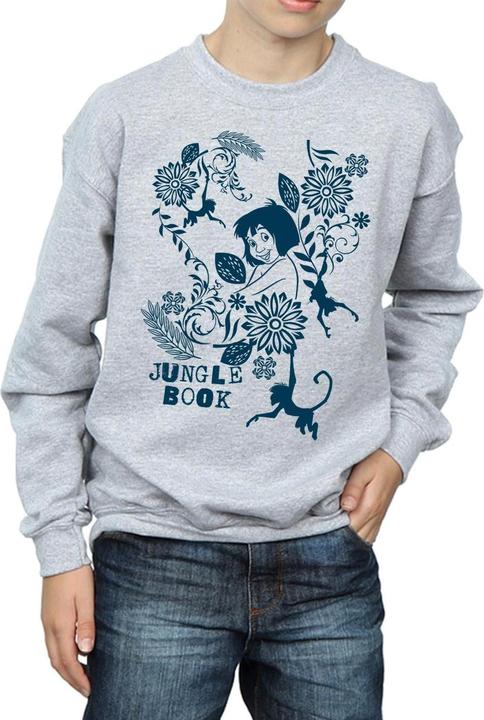 Actual product image Disney Boys The Jugle Book Mowgli Tale Sweatshirt (140, 146)