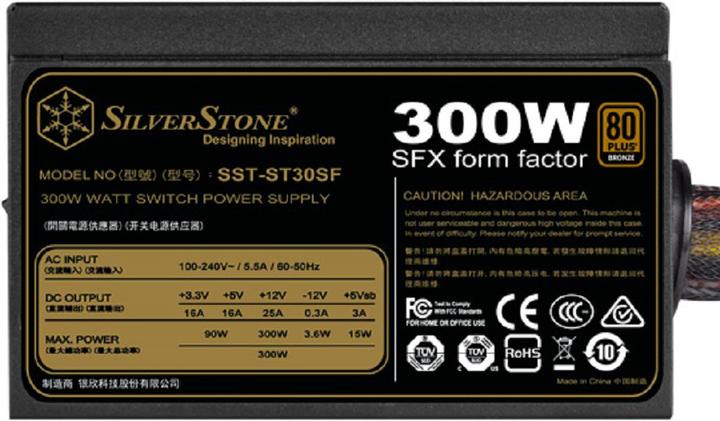 Actual product image Silverstone St30sf 300w Sfx (300 W)