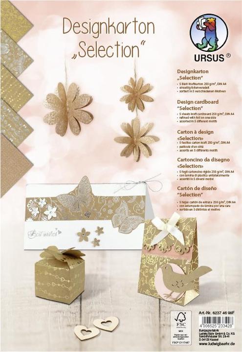 Actual product image Ursus Design box.selection.sort.6237-46-99F (250 g/m², 1 x)