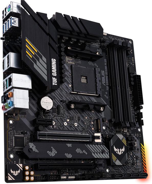 Actual product image ASUS TUF GAMING B550M-PLUS (AM4, AMD B550, mATX)