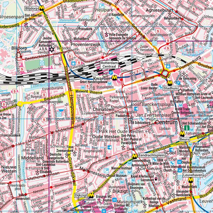 Immagine prodotto Rotterdam, mappa della città 1:20.000, freytag