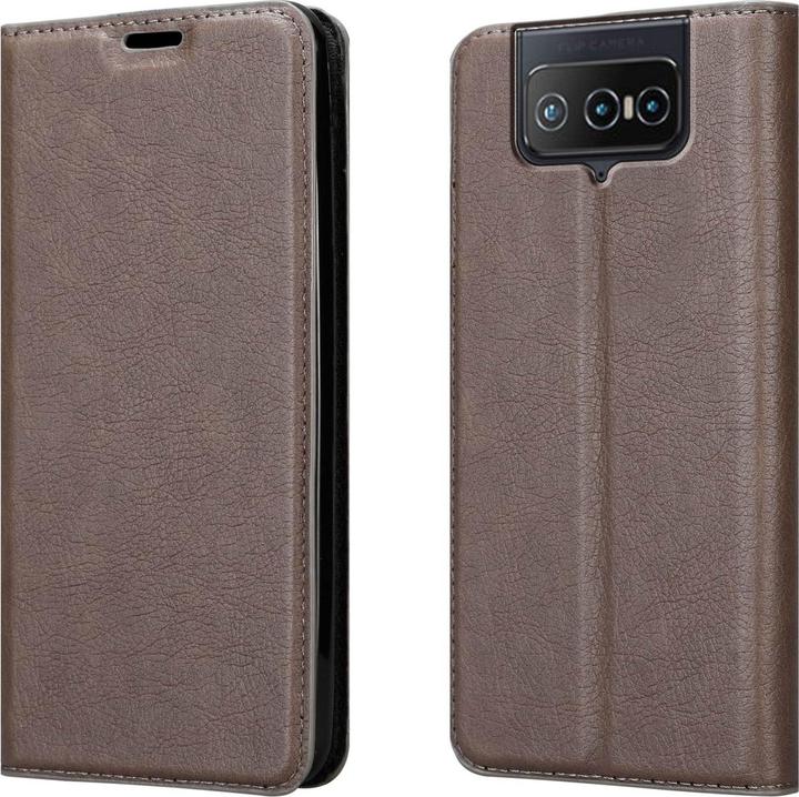 Actual product image Cadorabo Book Invis. Magnet sleeve (Asus Zenfone 8 Flip)
