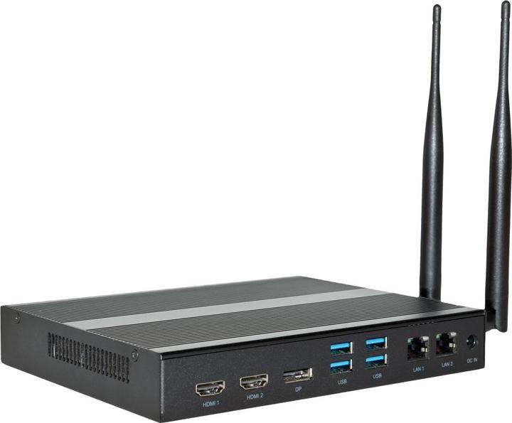 Actual product image Step PC Micro DS8105 without operating system (i5-10210U 8GB 128GB SSD 1x DP 2x HDMI) ** ACTION ** (Intel Core i5-10210U, 8 GB, 128 GB, Intel UHD Graphics)