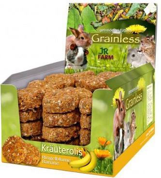Immagine prodotto JR Farm Rolis a base di erbe senza cereali, calendula, banana (0.08 kg)