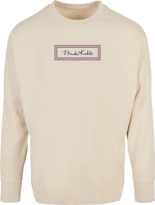 Immagine prodotto Merchcode Donna Frida Kahlo - Il mio nome - manica lunga oversize tagliata - 116129 (XS)