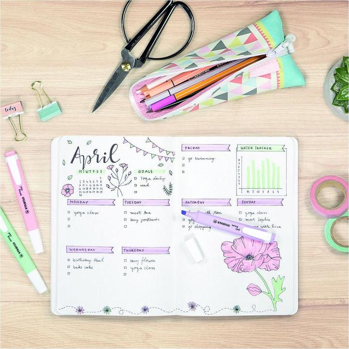Image du produit STABILO Surligneur swing cool Pastel (Tons pastel, 4 mm, 6 x)