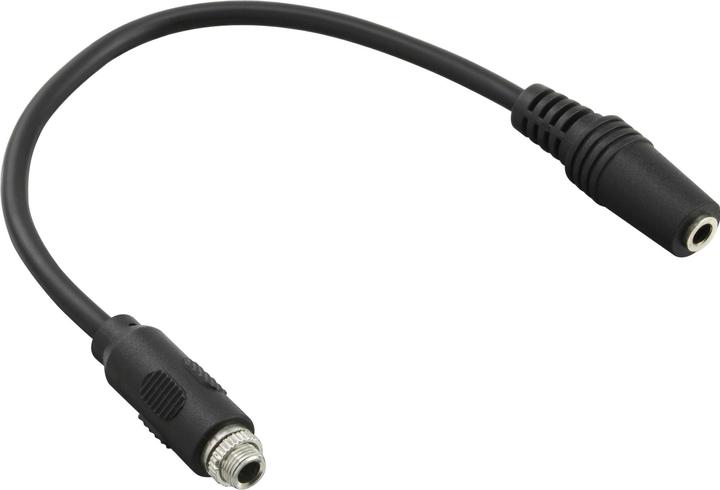 Image du produit InLine Câble adaptateur audio à encastrer 1x avec filetage (0.20 m, Jack 3,5 mm (AUX))