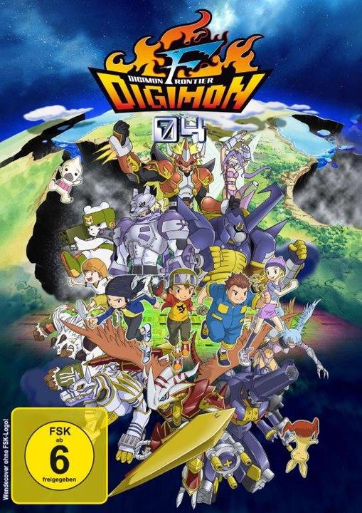 Actual product image Digimon Frontier - The Complete Series (9 DVDs) (DVD, German)