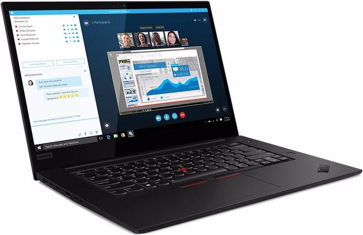 Actual product image Lenovo ThinkPad X1 Extreme Gen 2 (15.60", Intel Core i7-9750H, 16 GB, 256 GB, CH)