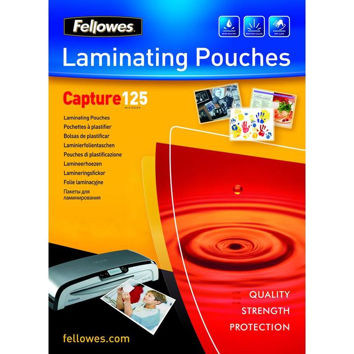Actual product image Fellowes Capture 125 (A4, 100 Piece, 125 µm)