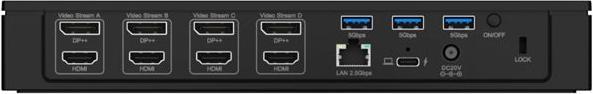Immagine prodotto Icy Box 17-in-1 DisplayLink (USB-C, 17 Porti)