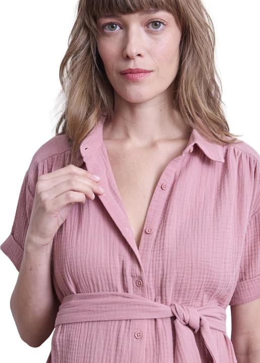 Actual product image Vertbaudet Short muslin blouse dress for pregnancy & nursing (46)