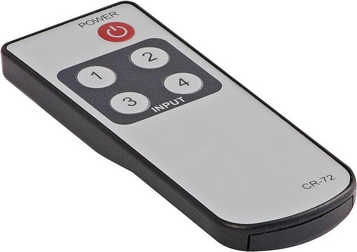 Produktbild Lindy Audioumschalter SPDIF Digital 4 Port Remote