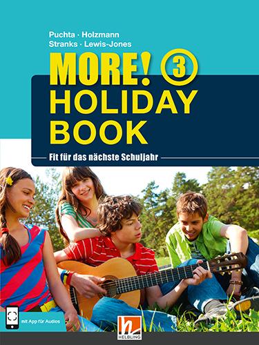 Immagine prodotto MORE! Holiday Book 3, with 1 audio CD (Inglese, Herbert Puchta, Jeff Stranks, Christian Holzmann, Peter Lewis Jones, 2014)