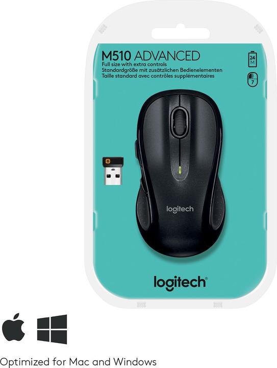 Actual product image Logitech M510 (Wireless)