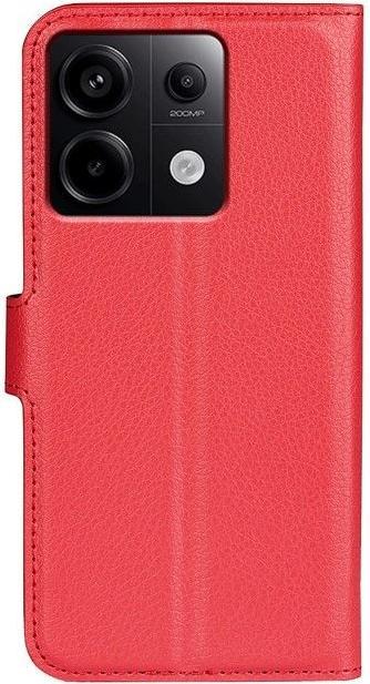 Actual product image MU Classic Litchi Leather Bookcover Series (Xiaomi Redmi Note 13 Pro 5G)