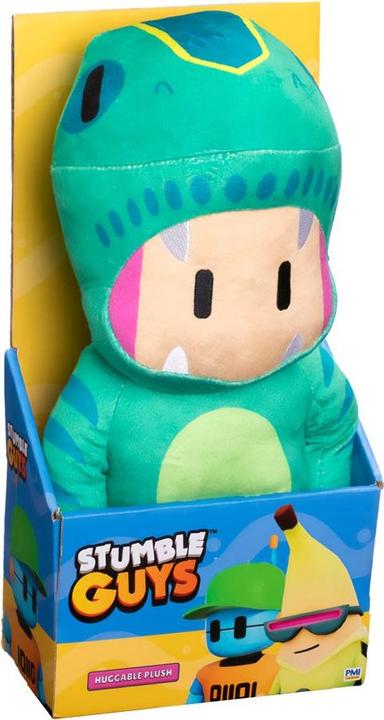 Immagine prodotto Pmi Kids World STUMBLE GUYS S2 HUGGABLE PLUSH 30cm - T-REX GUY (30 cm)