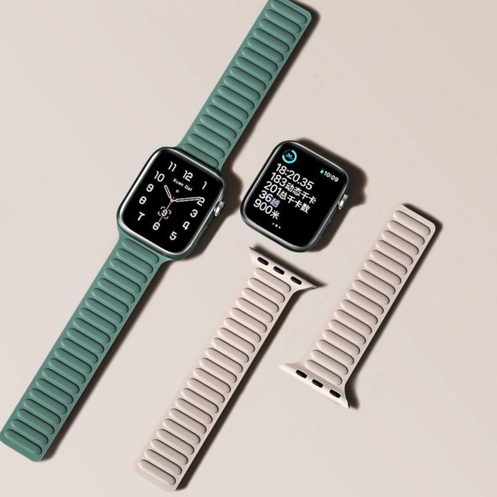 Produktbild Hurtel Magnetic Strap Watch Strap 6/5/4/3/2 / SE (40mm / 38mm) Magnetic Band Bracelet Bracelet Black (Apple Watch)