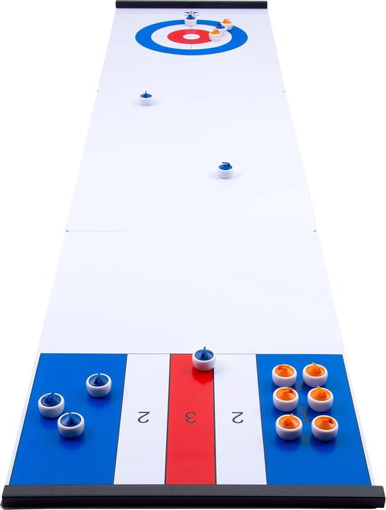 Actual product image Engelhart 2 in 1 - Curling and Shuffleboard