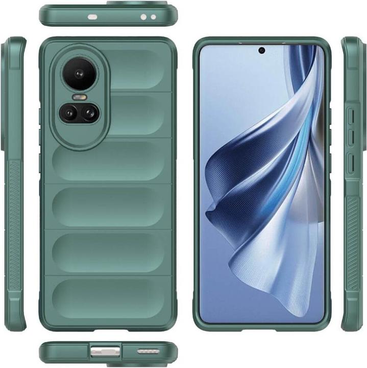 Actual product image Cover-Discount OPPO Reno10 / 10 Pro - Rugged Protective Cover green (OPPO Reno 10, Oppo Reno 10 Pro)