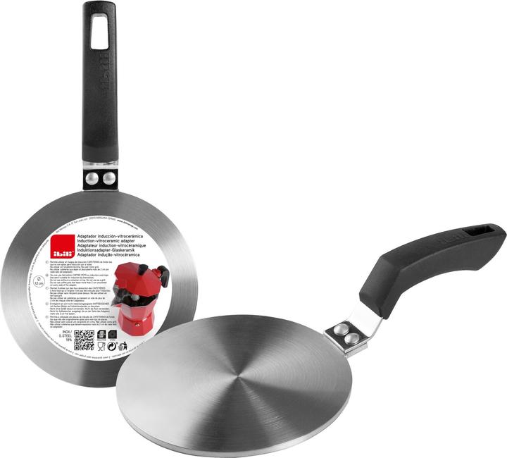 Actual product image Ibili Induktionsplatte 12 cm Nutzen Sie Ihren Induktionsherd mit jedem Kochgeschirr