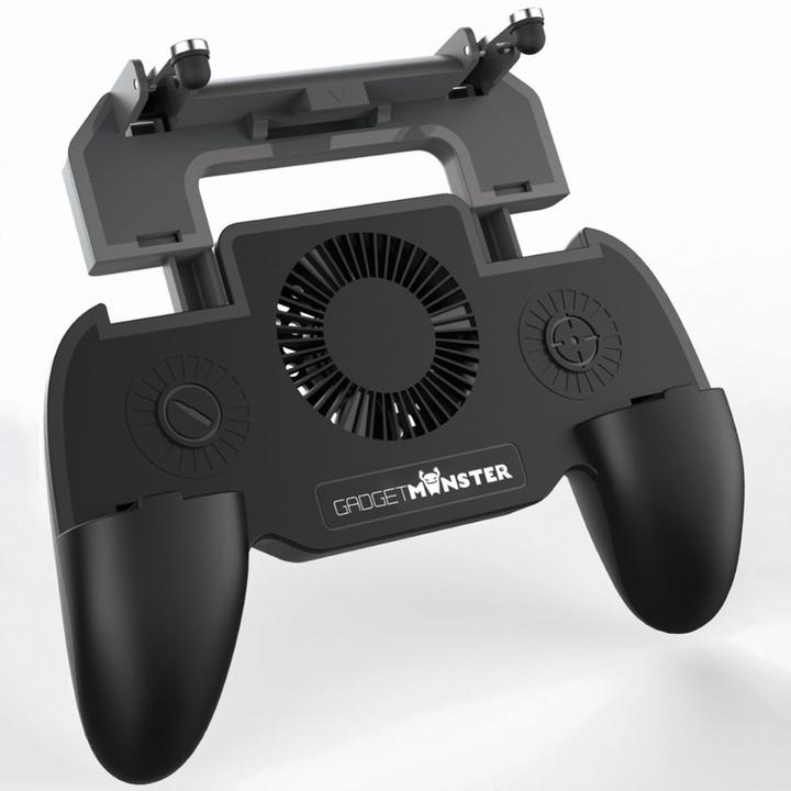 Produktbild Gadget Monster Gadgetmonster Controller Mobile Gaming 2000 mAh Powerbank - Black
