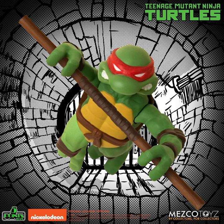 Produktbild Mezco Toys Teenage Mutant Ninja Turtles Actionfiguren Teenage Mutant Ninja Turtles Deluxe Set 8 cm