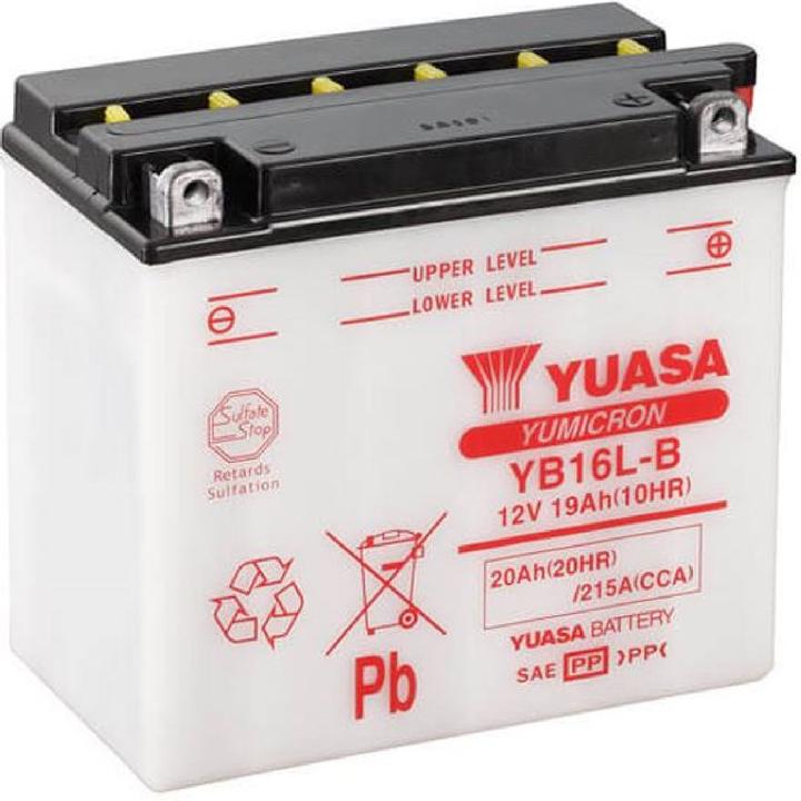 Produktbild Yuasa Motorradbatterie 12V 20Ah 215A (12 V, 20 Ah, 215 A)