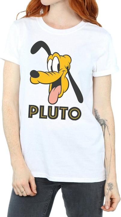 Immagine prodotto Disney Pluto Face Maglietta Ampia Donna (3XL)