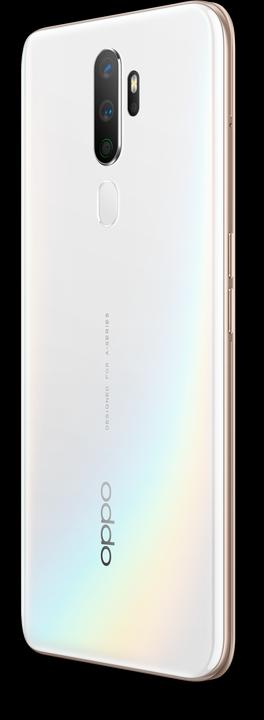 Produktbild OPPO A5 (2020) (64 GB, Dazzling White, 6.50", Dual SIM + SD, 12 Mpx, 4G)