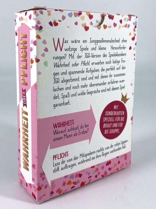 Actual product image Truth or Dare - The Bachelorette Party Edition (German)