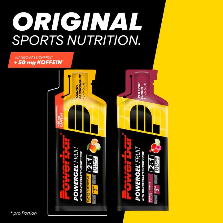 Actual product image Powerbar PowerGel Fruit (Mango, Passion fruit, Caffeine, 24 pcs., 984 g)