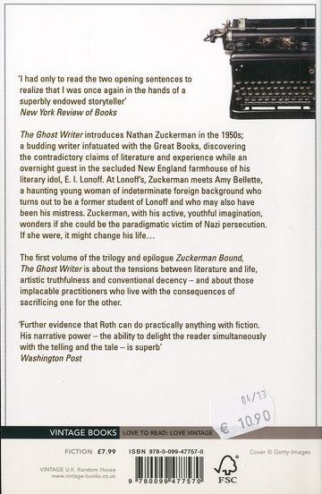 Produktbild The Ghost Writer (Englisch, Philip Roth, 2005)