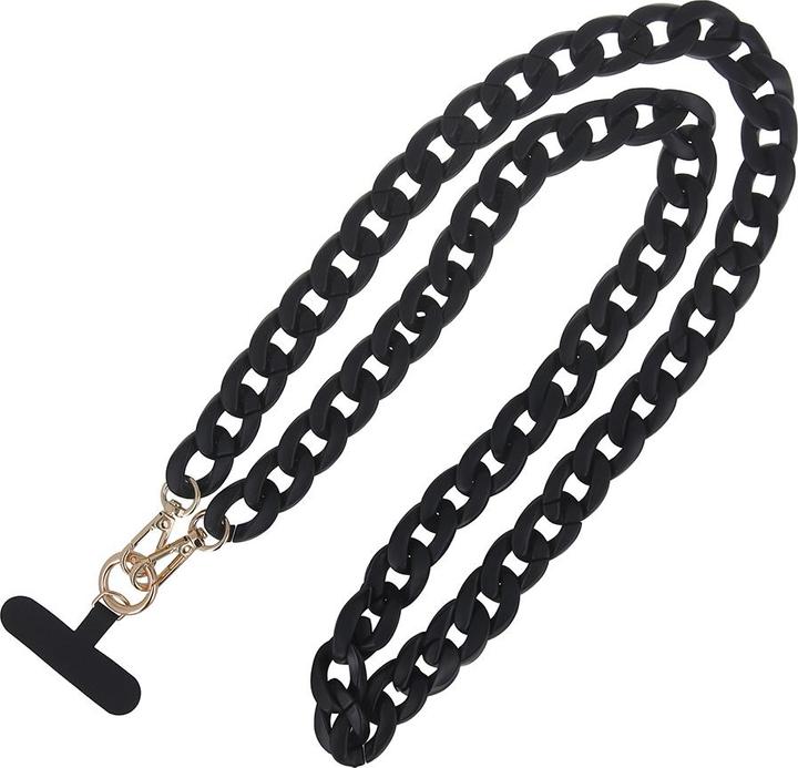 Image du produit OEM Chaîne téléphonique longue noir mat