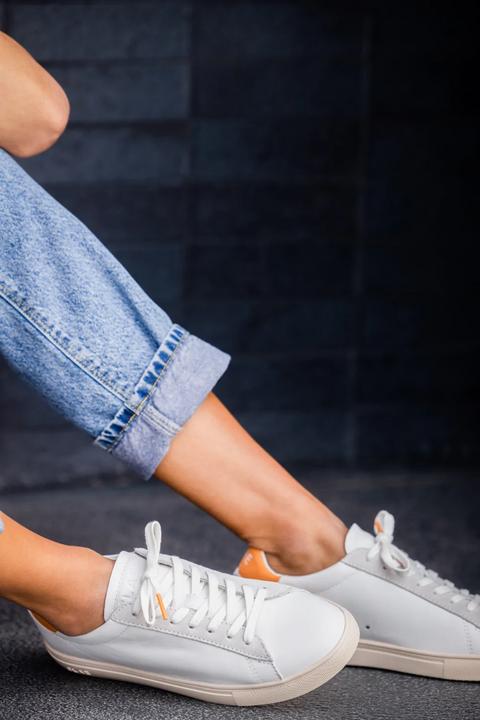 Produktbild Clae Bradley white leather tangerine (37)