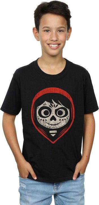 Immagine prodotto Disney Coco Miguel Skeleton Face Hood Maglietta Ragazzi (140, 146)