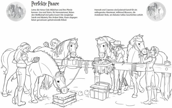 Image du produit Schleich Horse Club Sticker-Malspass (Allemand, Studio Ameet, 2019)