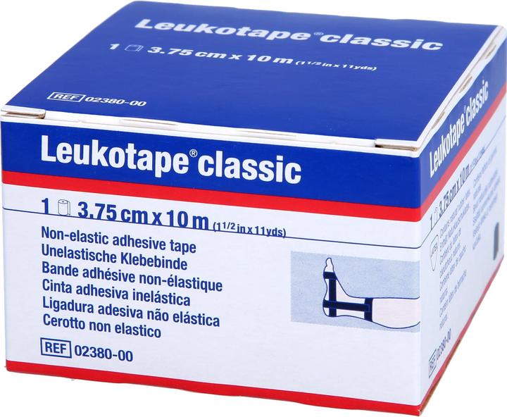 Produktbild BSN classic Pflasterband 10mx3.75cm schwarz (1 x)
