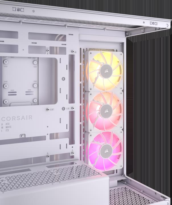 Immagine prodotto Corsair Case iCUE 3500X RGB Midi TG bianco BTF+ZERO (E-ATX)