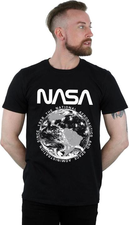 Immagine prodotto Nasa Planet Earth Maglietta Uomo (S)